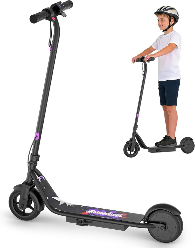 Electric Scooter for Adults - Folding E-Scooter with 250W-500W Motor | 16-24 MPH, 15-60 Mile Range, Dual Brakes, 6.5''-14'' Tires