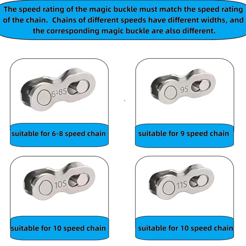 Chigadper Bike Chain Repair Tool Kit with Chain Breaker, Multi-Function Master Link Pliers & Wear Checker for 7-11 Speed and Single Speed Bicycles