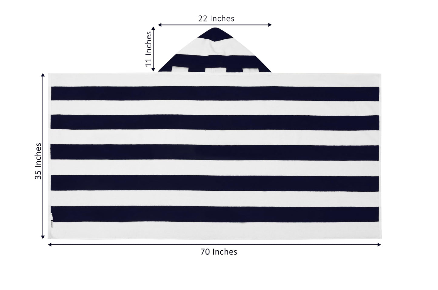COTTON CRAFT Oversized Beach Towels - 2 Pack 35 x 70 inches XL Beach Towels
