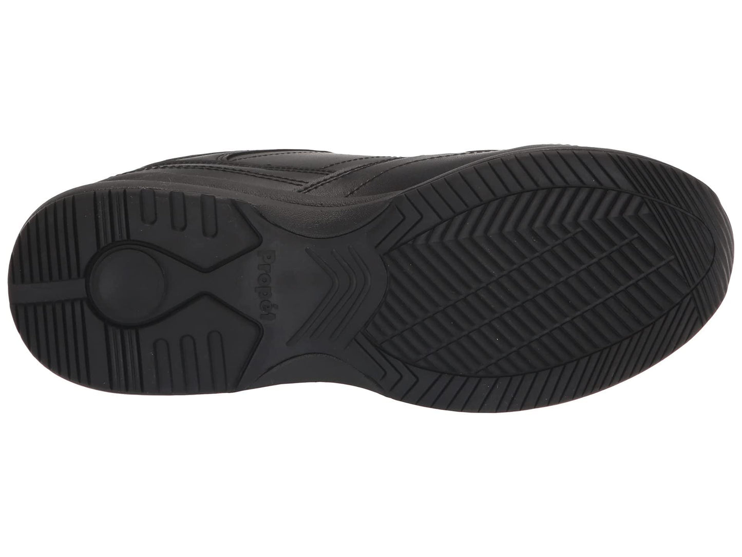Propét Women's LifeWalker Sport Sneakers, Black, 7 X-Wide US