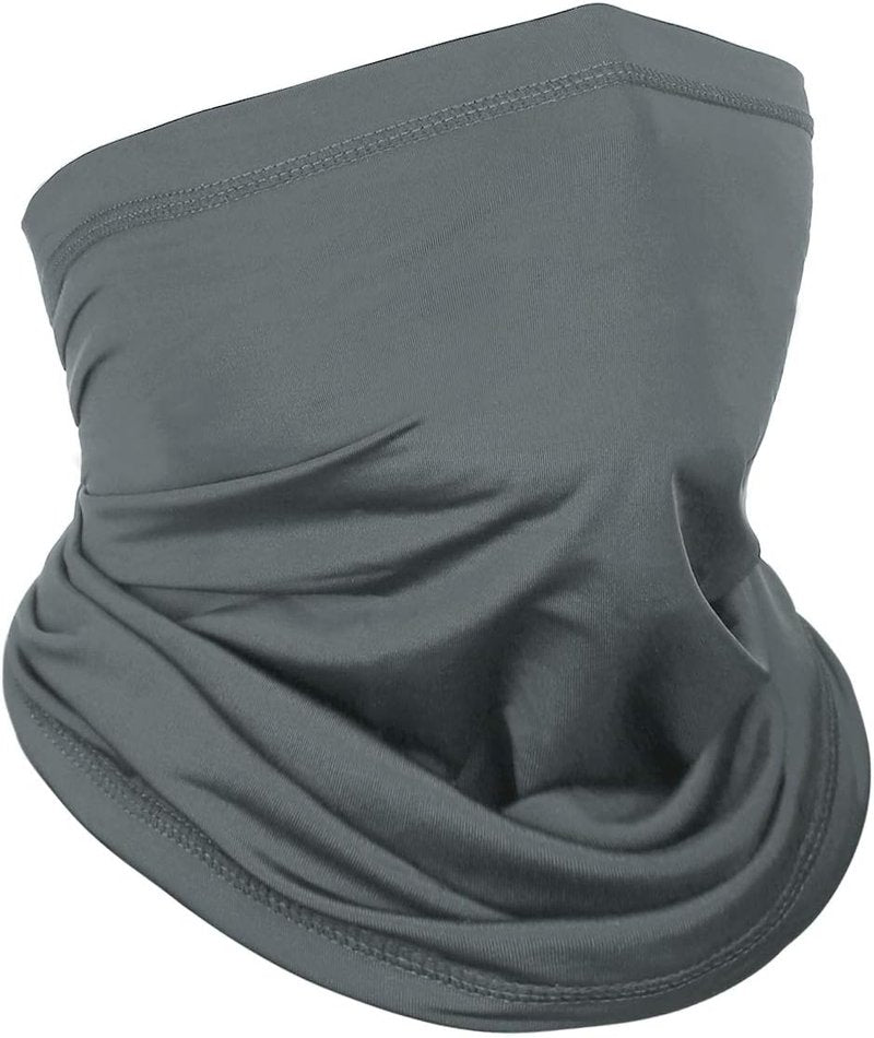 Cooling Neck Gaiter Face Cover Scarf - UV Protection Mask for Men & Women | Soft Windproof for Hiking, Cycling, Running