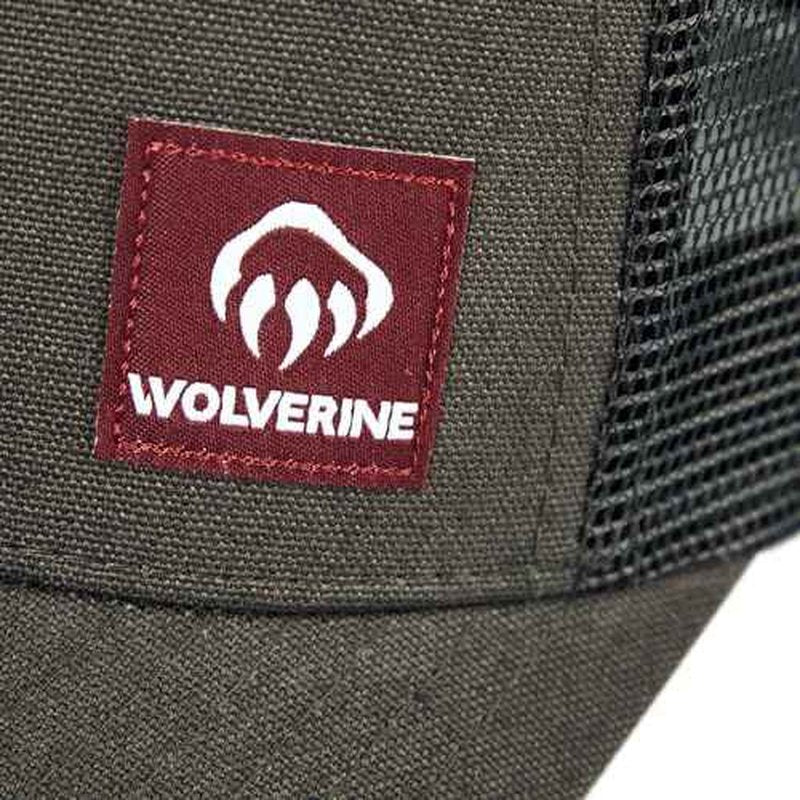 Wolverine Trucker Hat | Mesh Back | Snapback | Adjustable | Rugged | Durable | Workwear