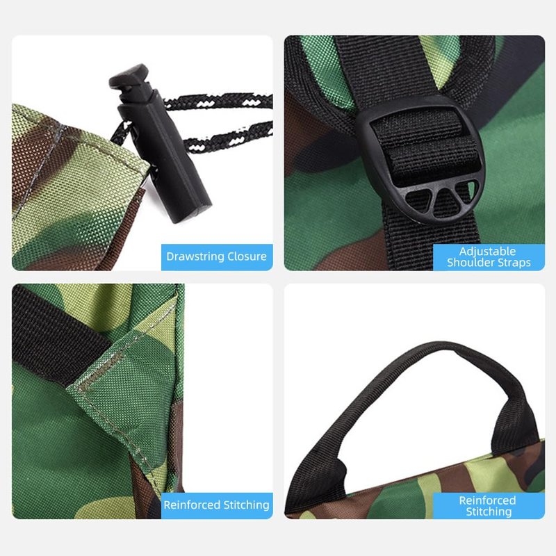 HUIOP Skateboard Bag Backpack Water-Resistant & Night Reflective Adjustable Straps Multi-Pocket for Outdoor Sports Skateboard Gear Accessories
