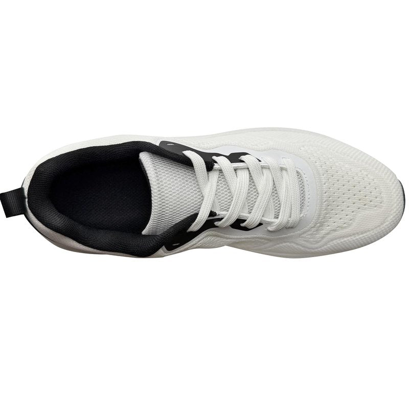 DWSTN Breathable Running Shoes for Men Non Slip Slip On Walking Shoes Lightweight Walking of Mesh Workout Fashion Comfortable White