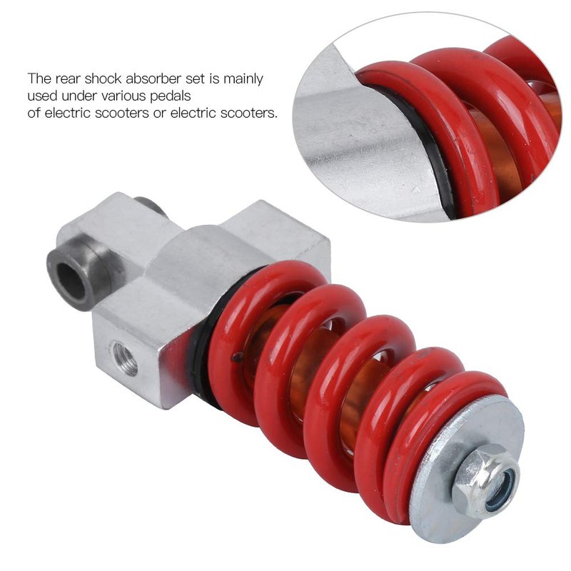 Rear Shock Absorber Set, Compatible with 8in 10in Electric Scooter, Universal Rear Shock Absorber Accessory for Electric Scooter