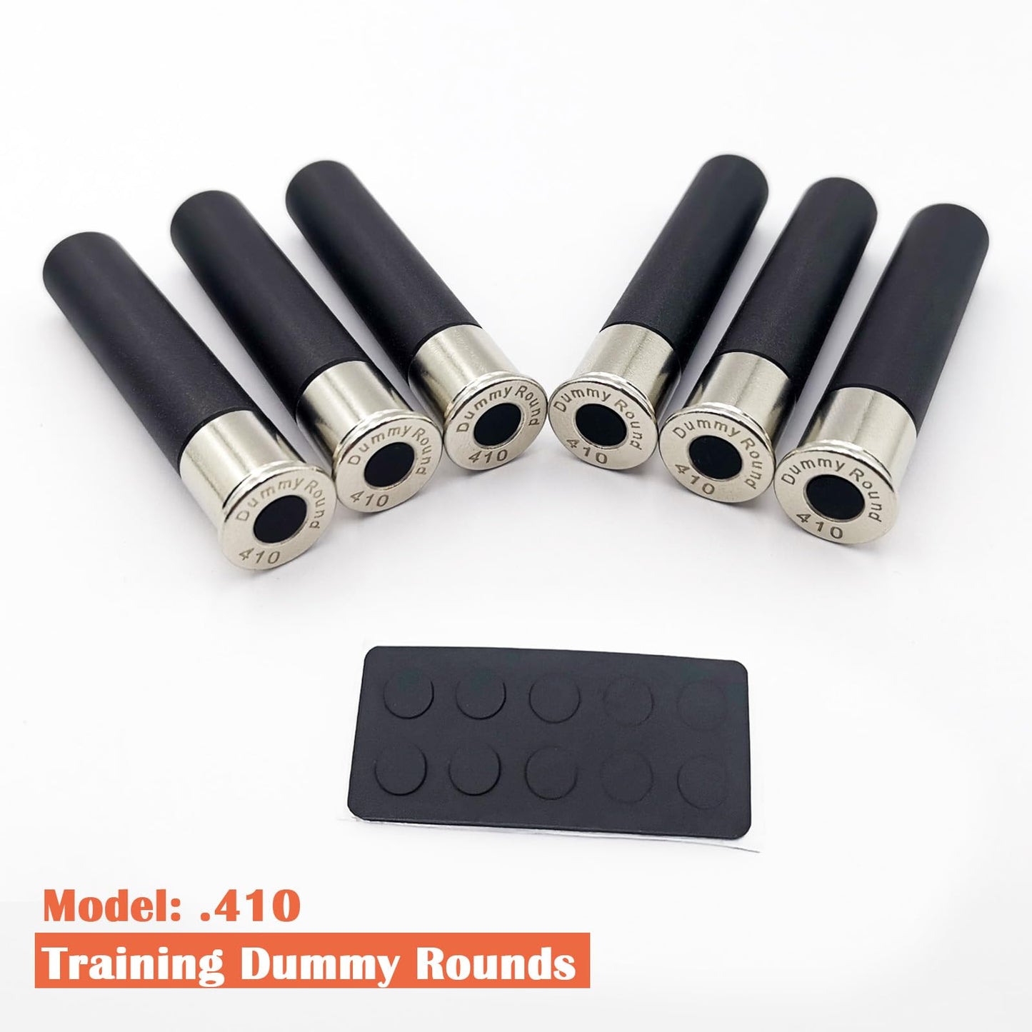 Bayattoo .410 Gauge Safety Practice Rounds Action Trainer Dummy Round Dry Fire Training Snap Cap (6pk)