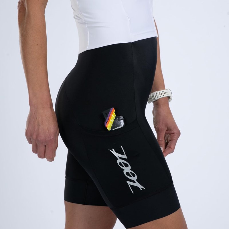 Zoot Women's Triathlon Racesuit - Short Sleeve Moisture-Wicking Design with Plush Chamois | Perfect for Race Day