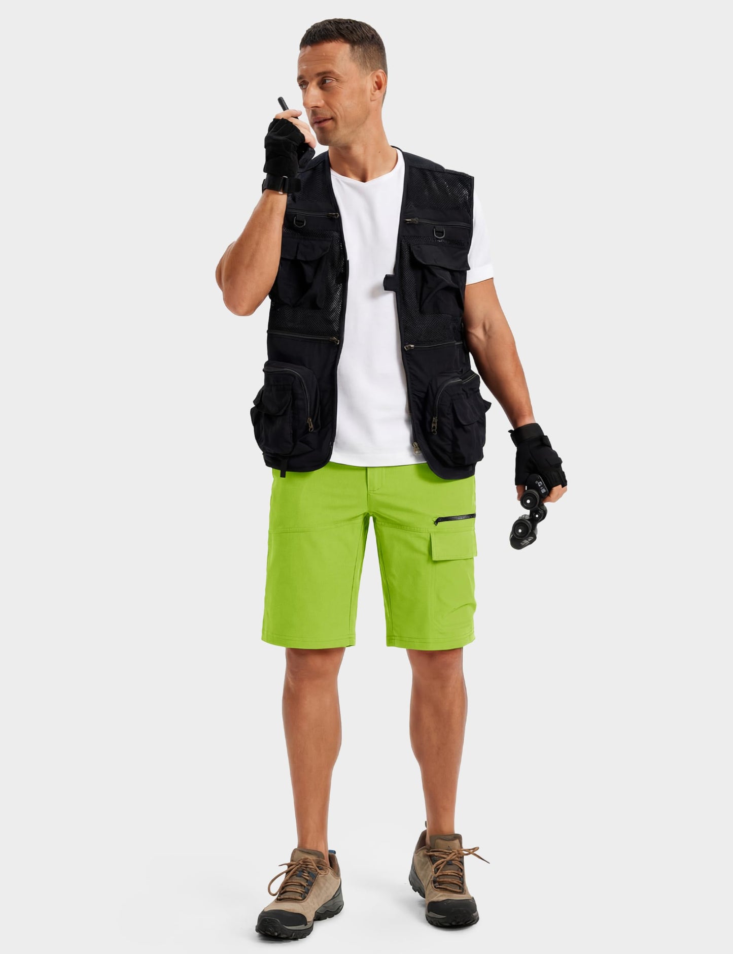TACVASEN Men's Casual Shorts Cargo Hiking Tactical Shorts Outdoor Summer