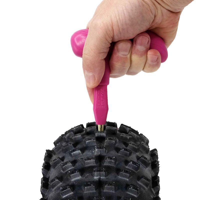 BILLY FLAMINGO'S BRAND Bicycle Tire Stud Insertion Tool for Studdable Bike Tires, Ergonomic Handle, Magnetized Tip