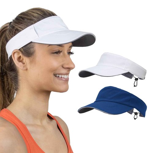 TrailHeads Sun Visor Hat for Women - Recycled Running Visors for Women - Tennis, Golf, Softball, Summer - Women's Visors