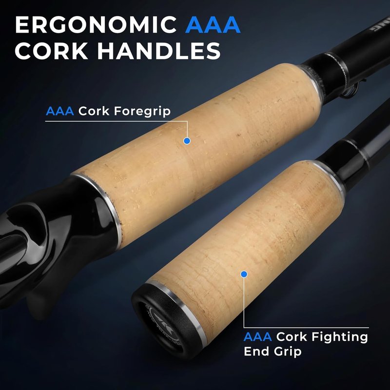 KastKing Megatron Titanium Fishing Rod - IM7 Graphite Telescopic Design | Travel-Friendly for Freshwater & Inshore Fishing