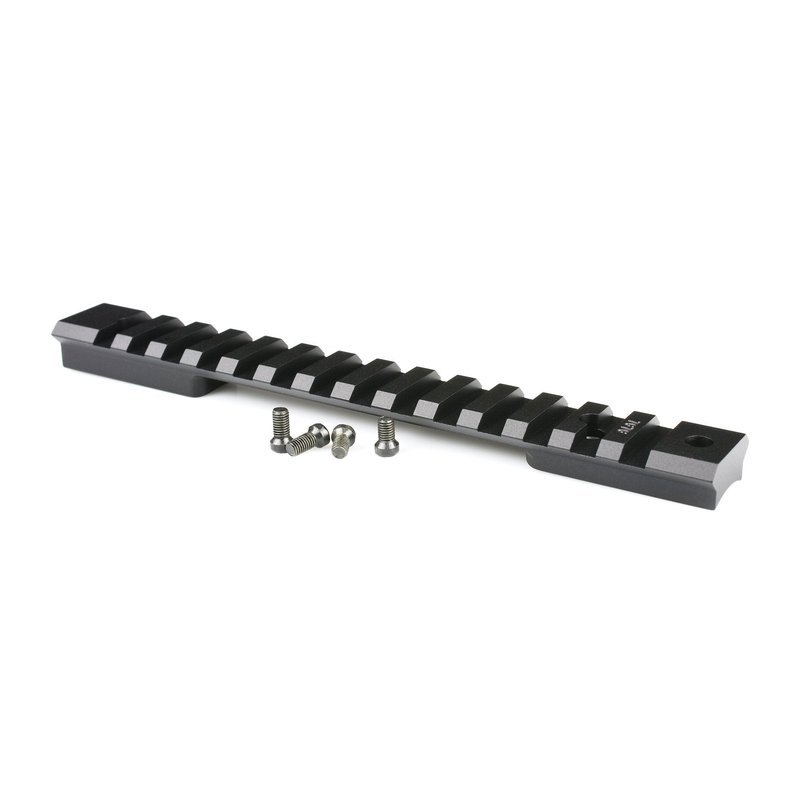 WARNE 7667-20MOA Savage LA Mountain Tech Tactical Rail, Tapered 6-48 Screws, 7075/T6 Aluminum, Fits Picatinny and Weaver Style Mounts, 20MOA