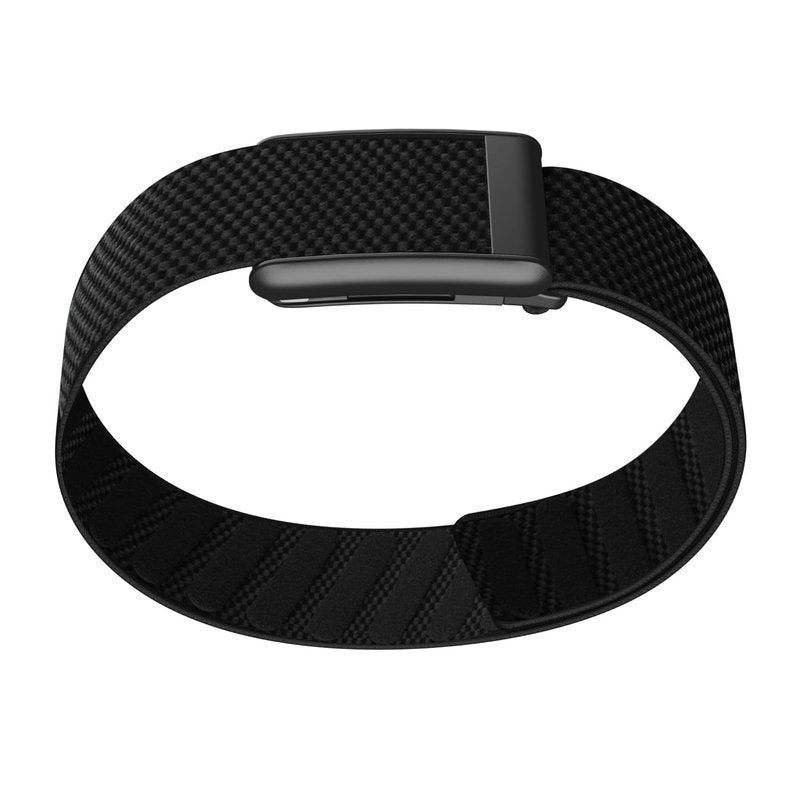 iprisu Ultra-Soft Breathable Nylon Bicep Band, Adjustable Replacement Arm Strap Compatible with WHOOP 5.0, One, Peak & Life | Secure Fit, Not Compatible with Gen 4 (Black With Black, One/Peak)
