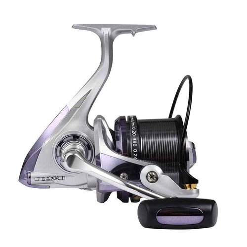 Diwa KCN Spinning Fishing Reel 8000 Series, 70 LBS Max Drag, 12+1 Stainless BB, Freshwater Saltwater Big-Game, Surf Fishing, Ultra Smooth, Powerful, Durable, Black (590g)