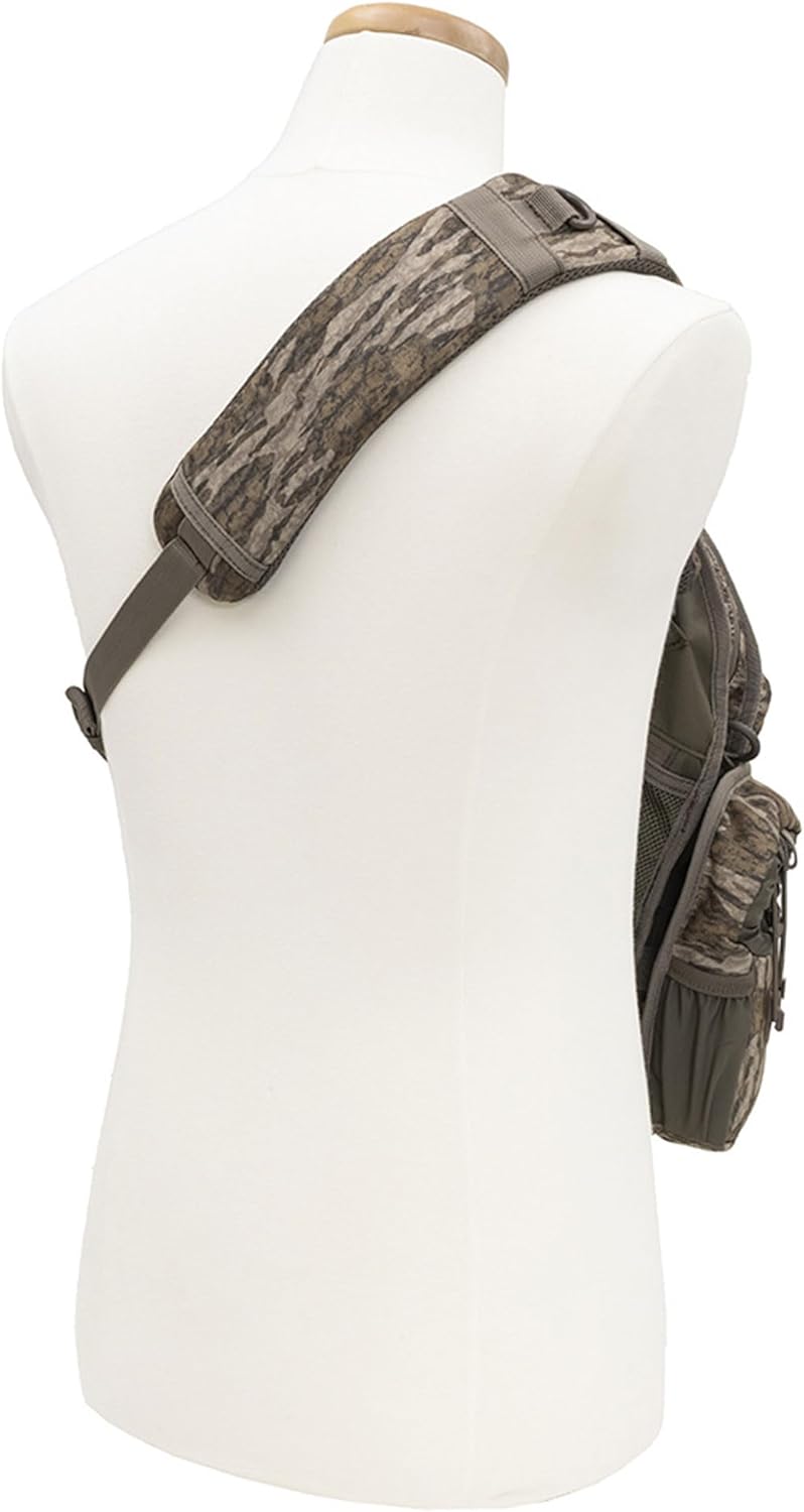 ALPS OutdoorZ Ambush Crossbody Sling Bag - Lightweight Hunting Pack with Ambidextrous Strap | Mossy Oak Bottomland