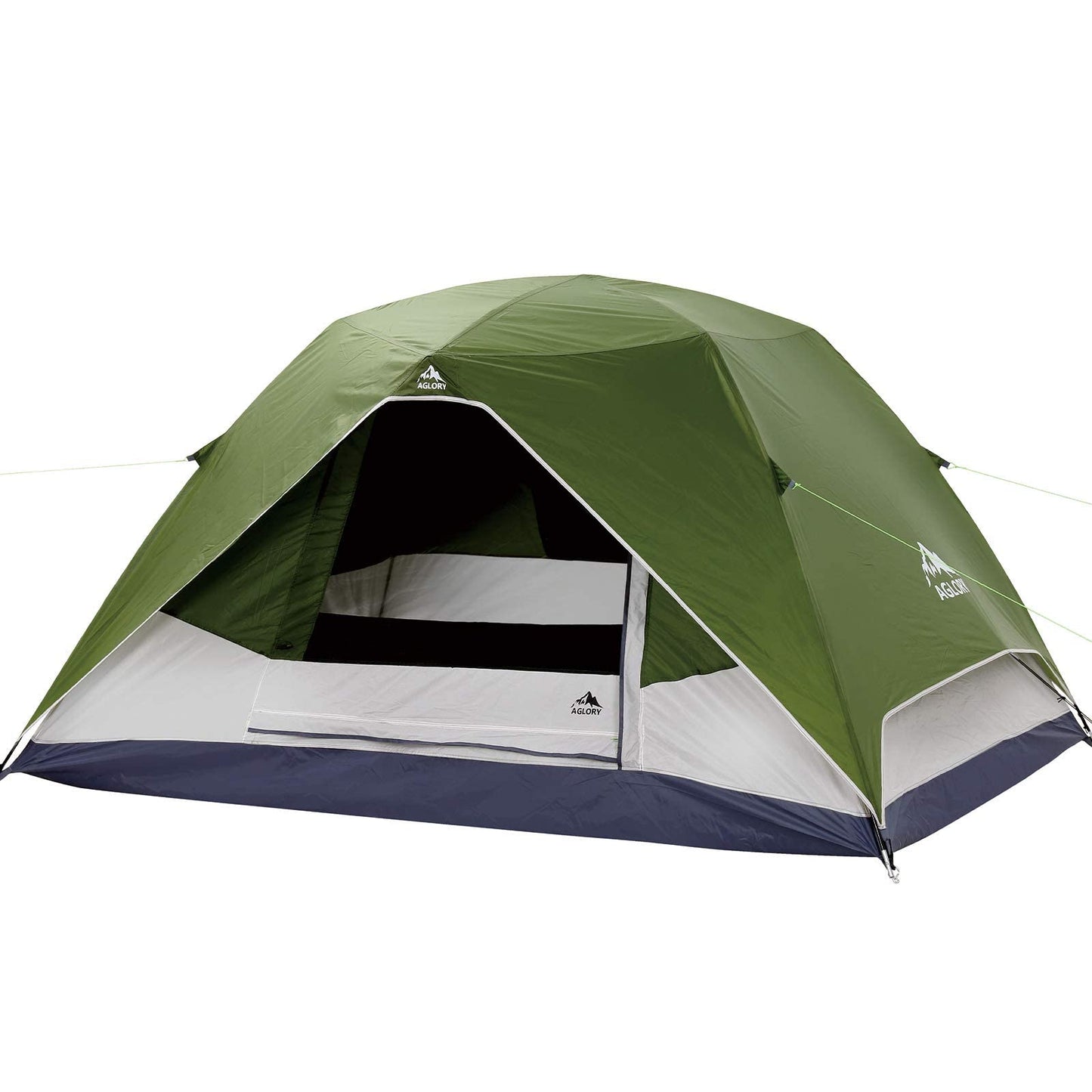 2-3 Person Camping Dome Tent, Easy Setup Tent for Family Waterproof Backpacking Hiking Outdoor.(Green)