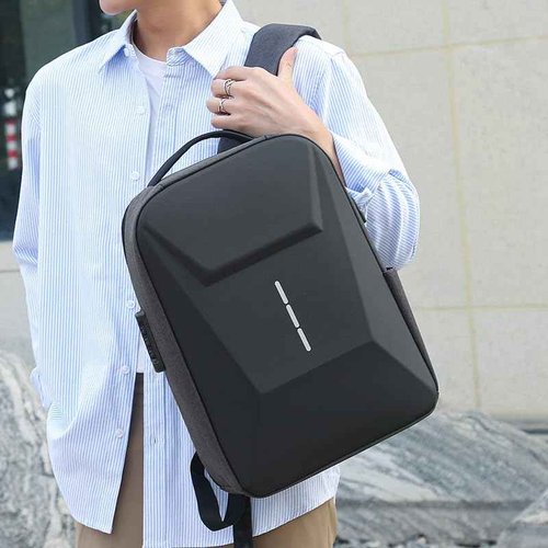 Azduou Bag for Starlink Mini, Stylish Bag with Adjustable Shoulder Strap, Water-resistant Shoulder Bag Multipurpose Sling Backpack for Travel, Cycling, Work, Sport, Hiking(15.6 Inch,Black)