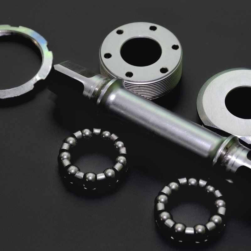 uxcell Bicycle Crank Ball Bearing 5/16Inch (8mm) x 7 Balls, 14pcs Replacement Ball Bearings for Bottom Bracket Bearings Bike Wheel Frame Bearing Repair