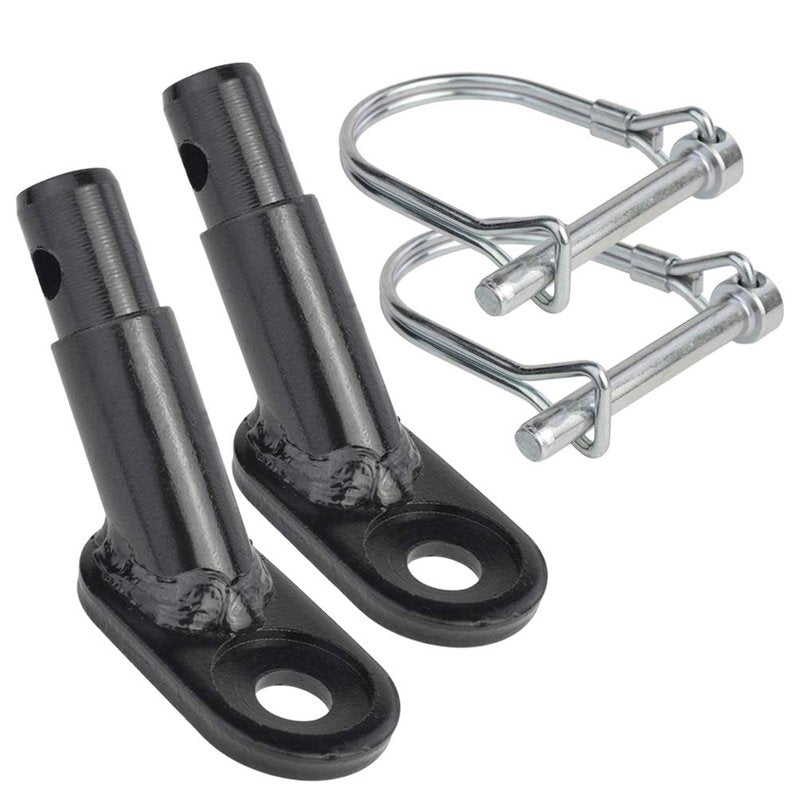 2 Packs Bike Trailer Coupler, Fengek Bike Trailer Hitch Instep Attachment for Instep, Black
