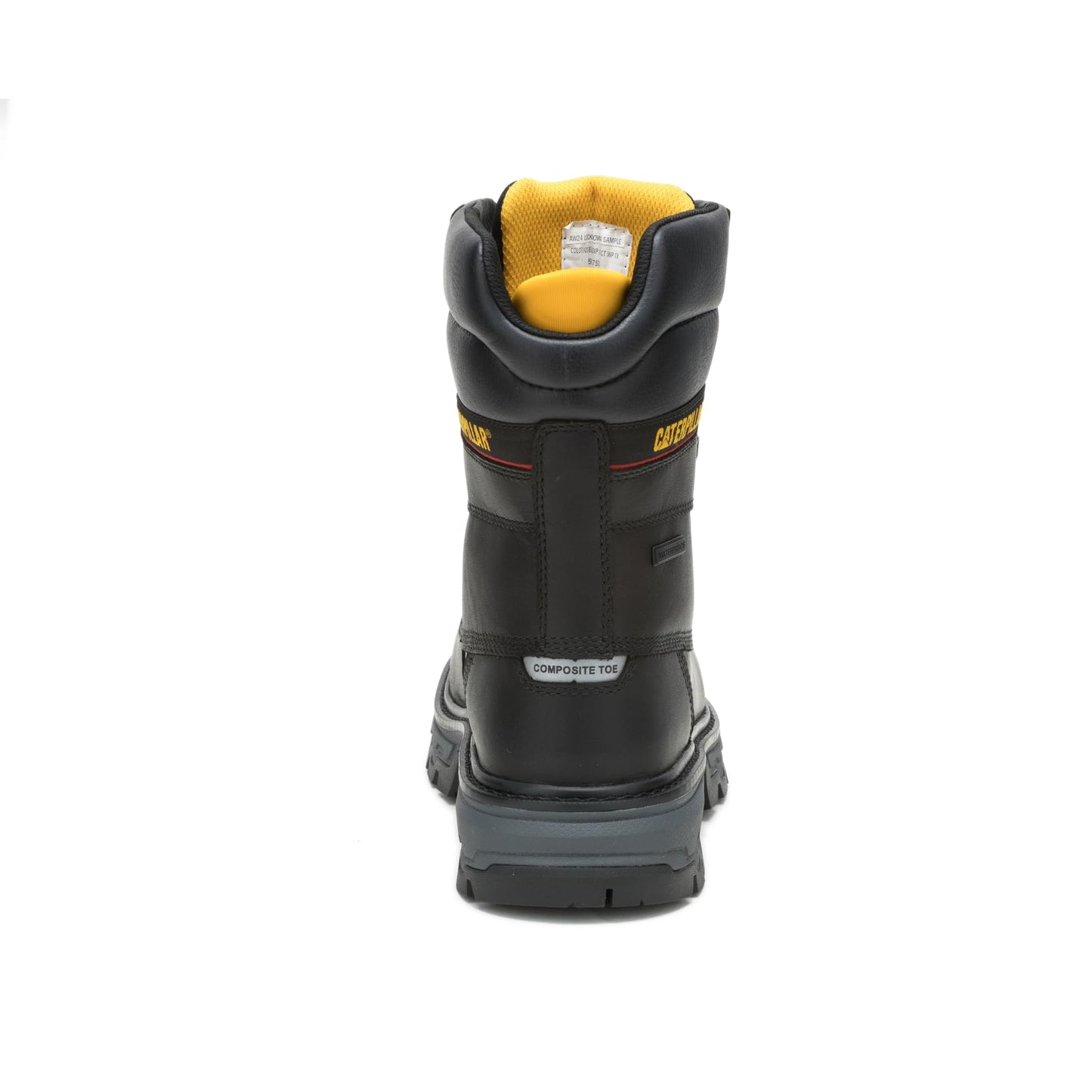 CAT Men's Colorado Equip 8 Inch Waterproof Tx Insulated Composite Toe Construction Boot, Black, 11