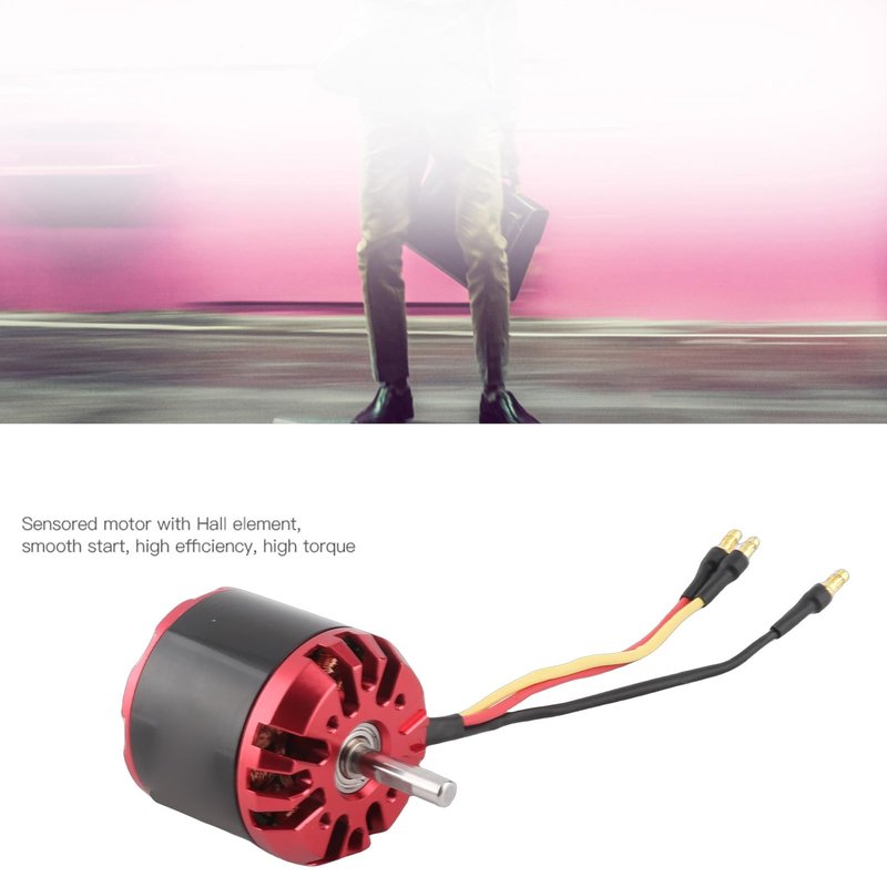 C4250 Outrunner Brushless, Motor with Propeller for Sensorless 6S Brushless Motor Electric Scooter Aeromodelling