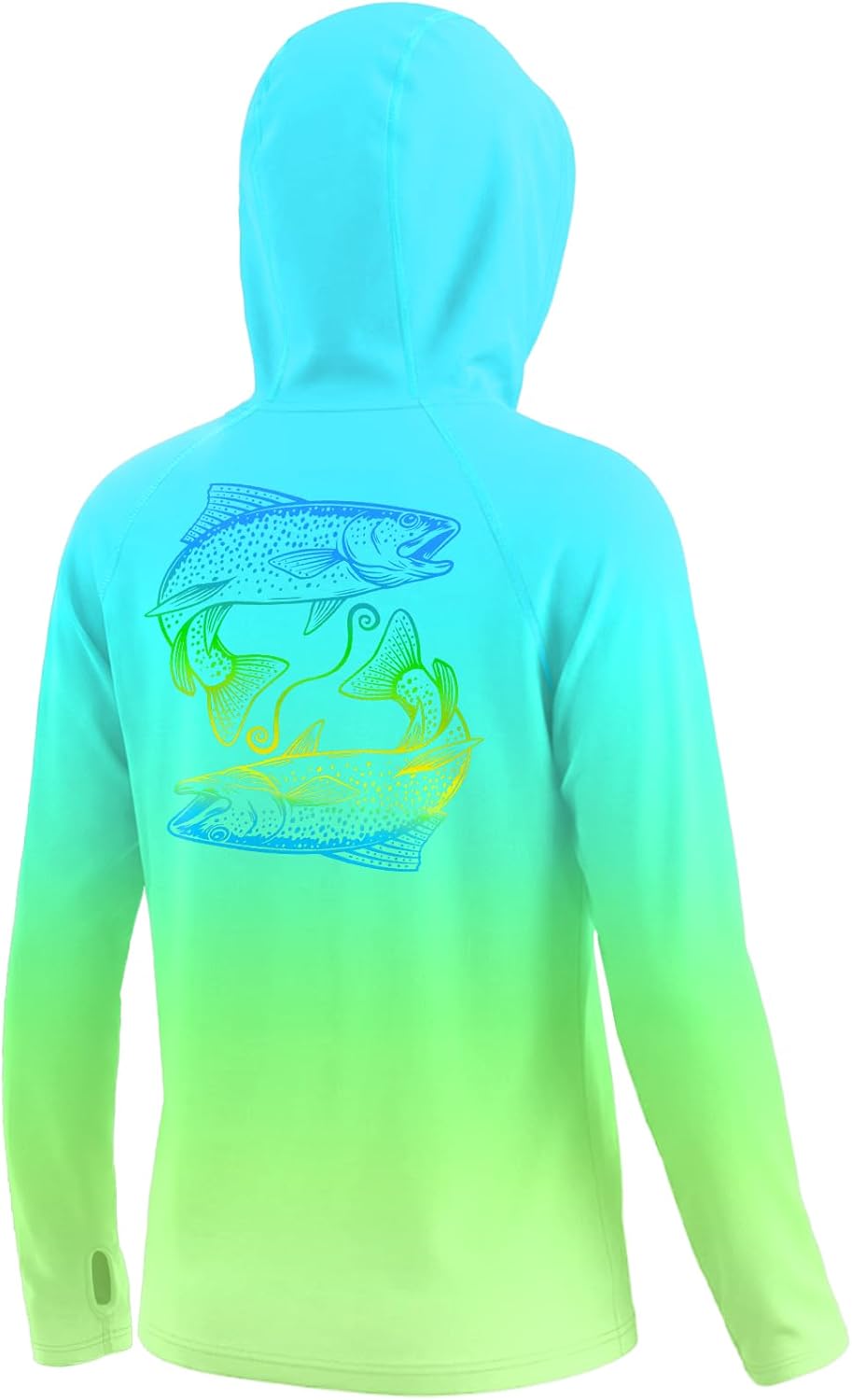 Boys Fishing Shirt - UPF 50+ Hooded Rash Guard for Ages 5-14 | Lightweight & Quick-Dry