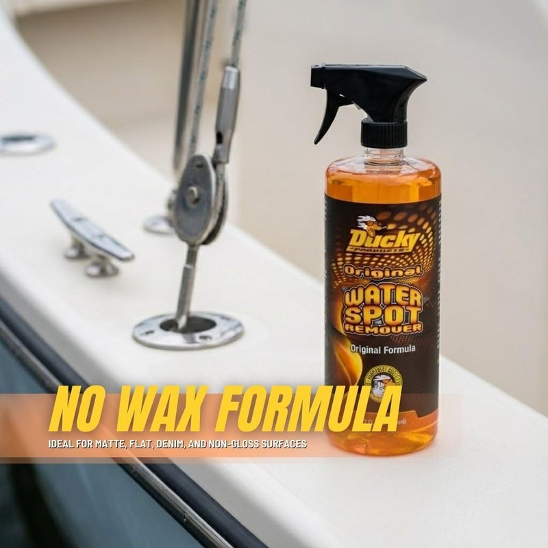 Water Spot Remover Spray for Boat, Car, Motorcycle & RV - 32 oz | Effective Exterior Detailing Solution
