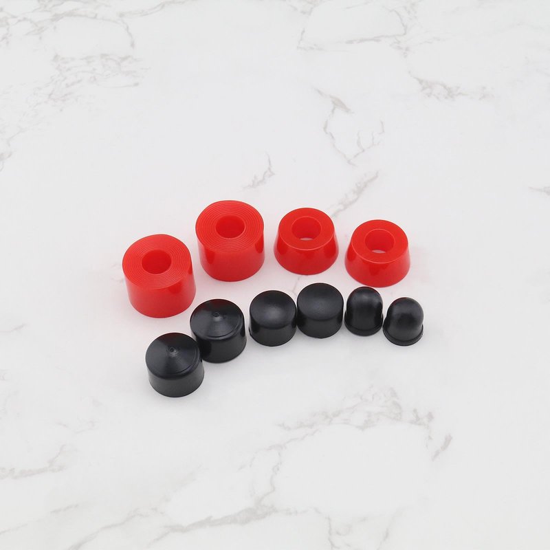 LT Easiyl 20pc Shock Pad Bracket PU Shock Absorber Bracket for Skateboards Longboards Trucks Skateboard Rebuild Kit Bushings Pivot Cups Outdoor Sports Accessories