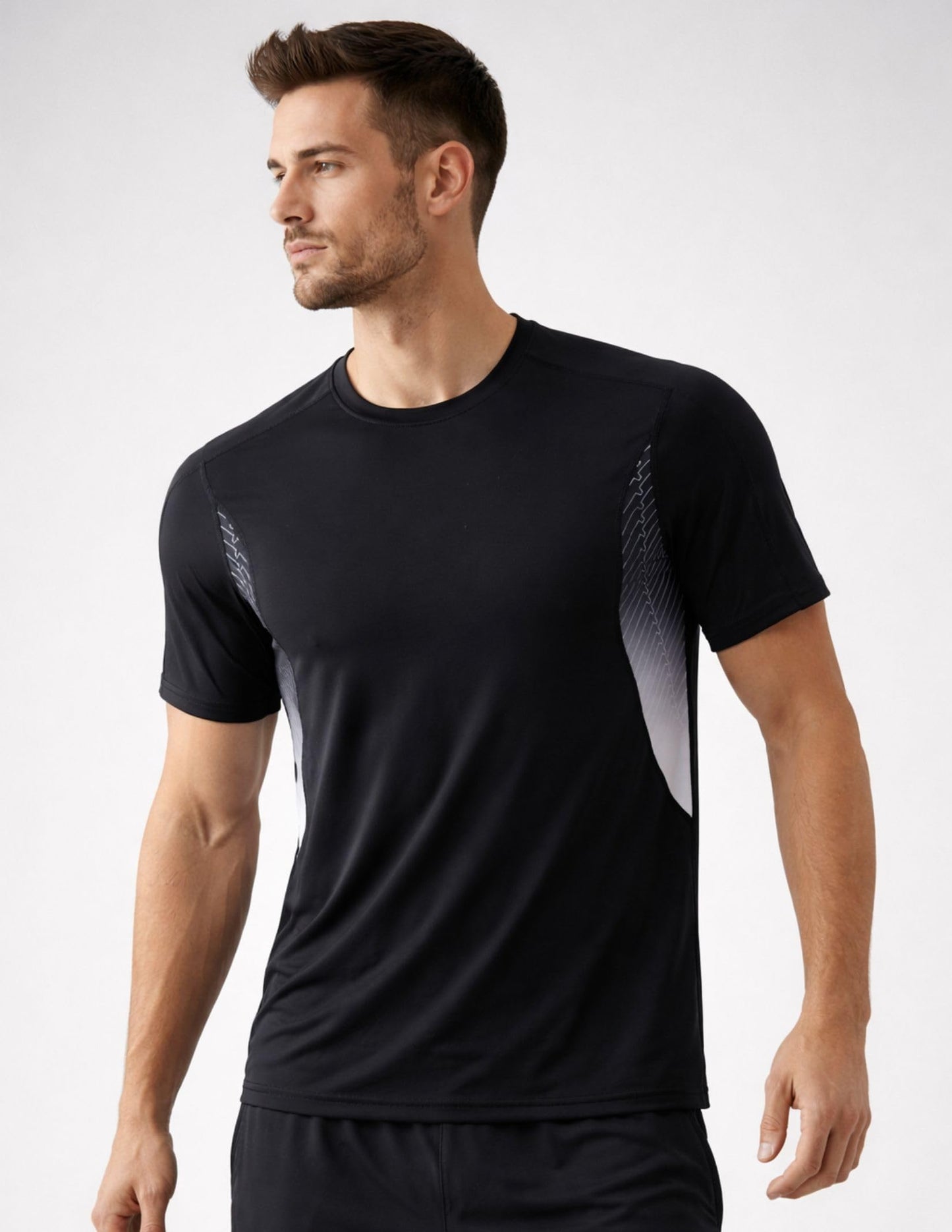 5 Pack Men’s Active Quick Dry Crew Neck T Shirts | Athletic Running Gym Workout Short Sleeve Tee Tops Bulk (Set 20, XX-Large)