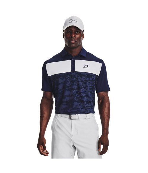 Under Armour Playoff 3.0 Freedom Polo Midnight Navy/White/Midnight Navy 3XL