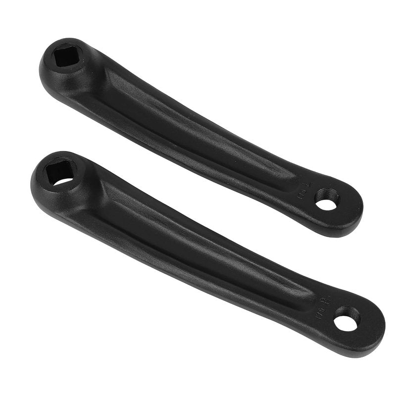 Glomora 1 Pair Crank Arm, Crank Arm Left Available in Diamond Hole and Square Hole for Electric Bicycle,Folding Bicycle, Hybrid,Mountain Bicycle,Road(170mm)