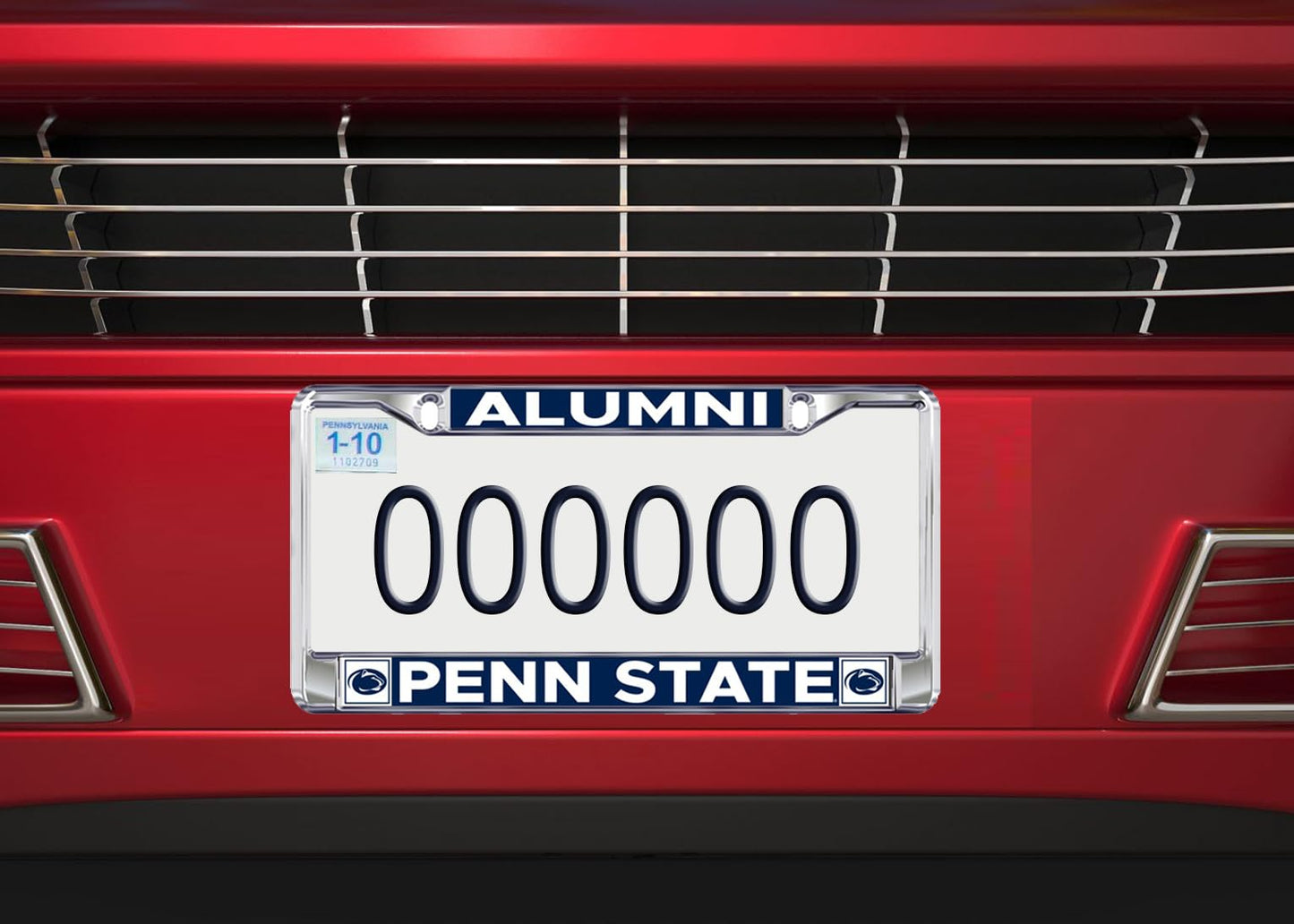 Decorvo Penn State Alumni License Plate Frame - Penn State Nittany Lions Car Truck Accessory