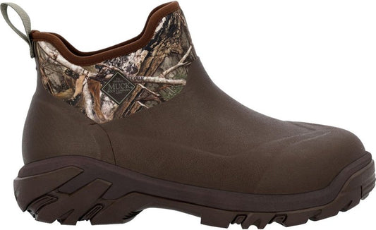 Muck Men's Mossy Oak Country DNA Woody Sport Ankle Boot - Brown | Size 12(M)