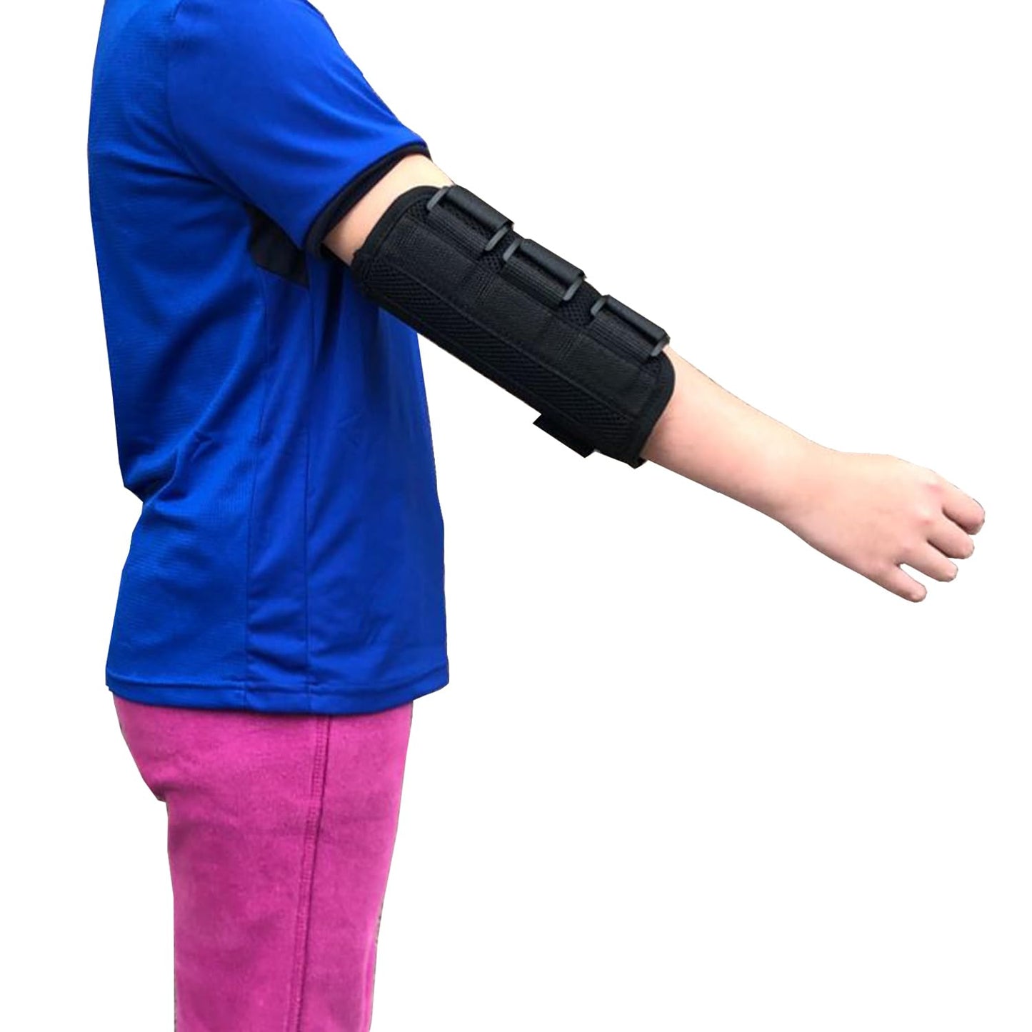 Mybow Elbow Splint Brace Thumb Sucking Stop for Kids Pediatric Elbow Brace Child Arm Splint Cubital Tunnel Ulnar Nerve Entrapment Brace Elbow Protector Support Wrap - Small