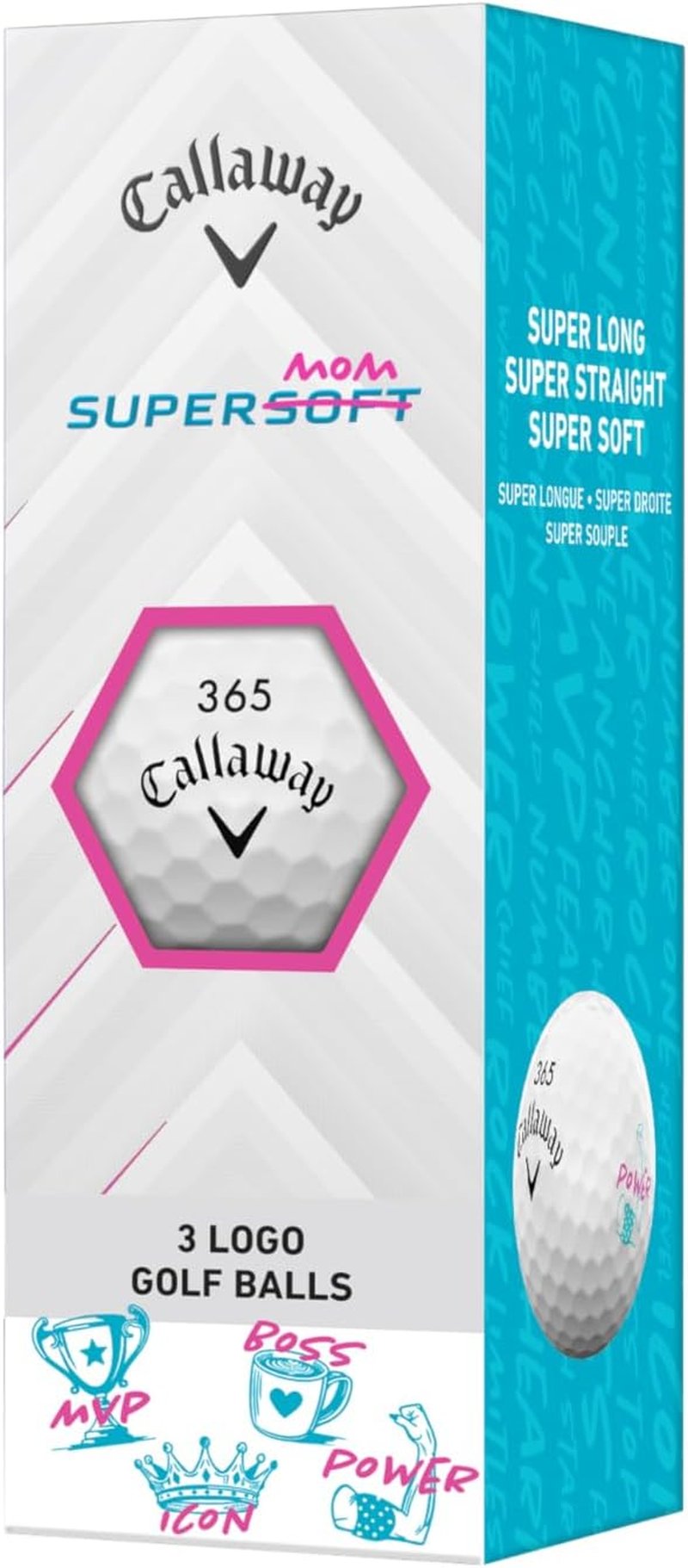 Callaway Supersoft Golf Balls - Soft Feel & Distance | Ideal for All Skill Levels