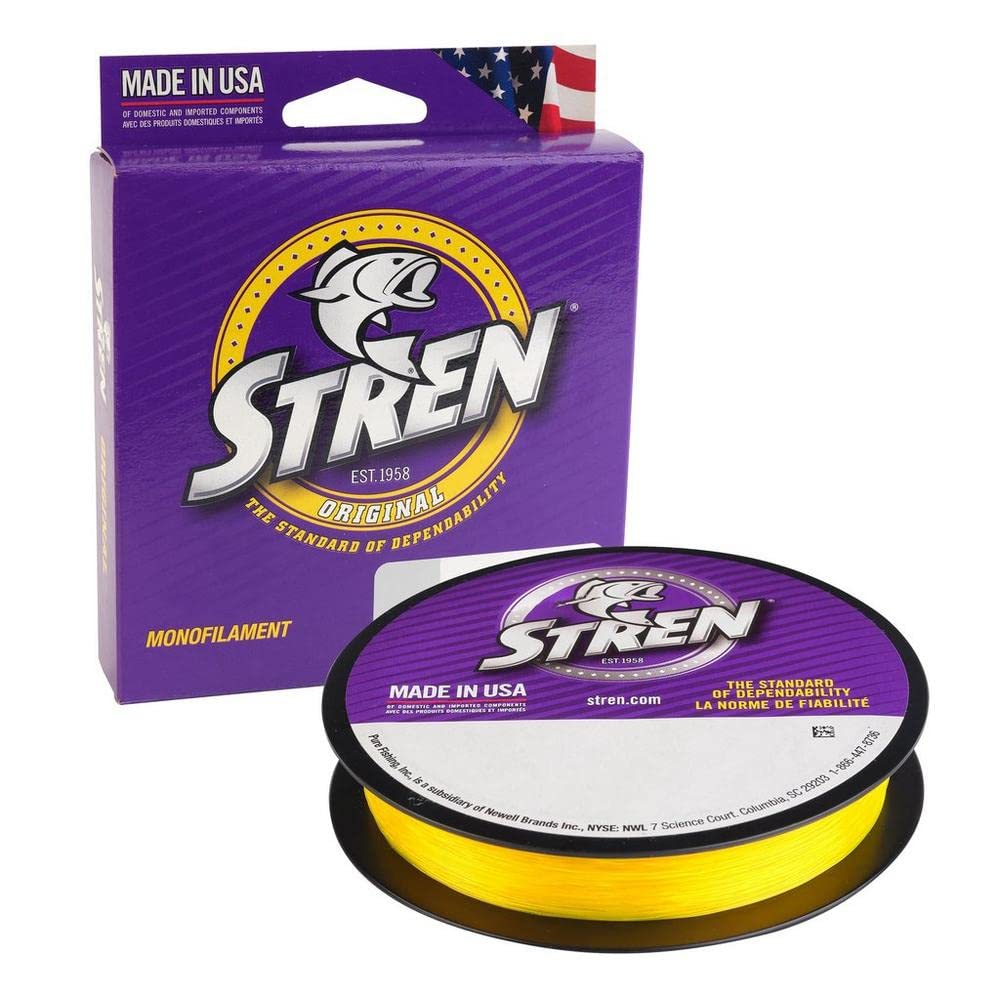 Stren Original®, Hi-Vis Gold, 10lb | 4.5kg Monofilament Fishing Line, Suitable for Freshwater Environments