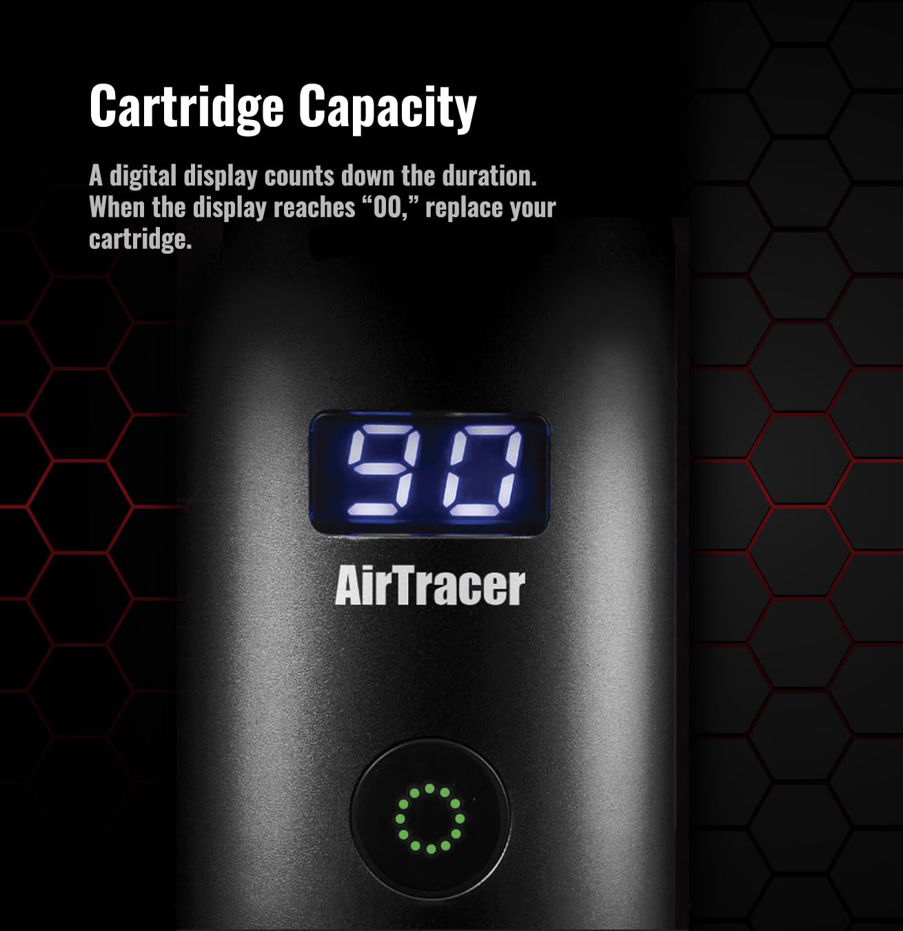 AirTracer Compact Handheld Smoke Generator/Fog Machine