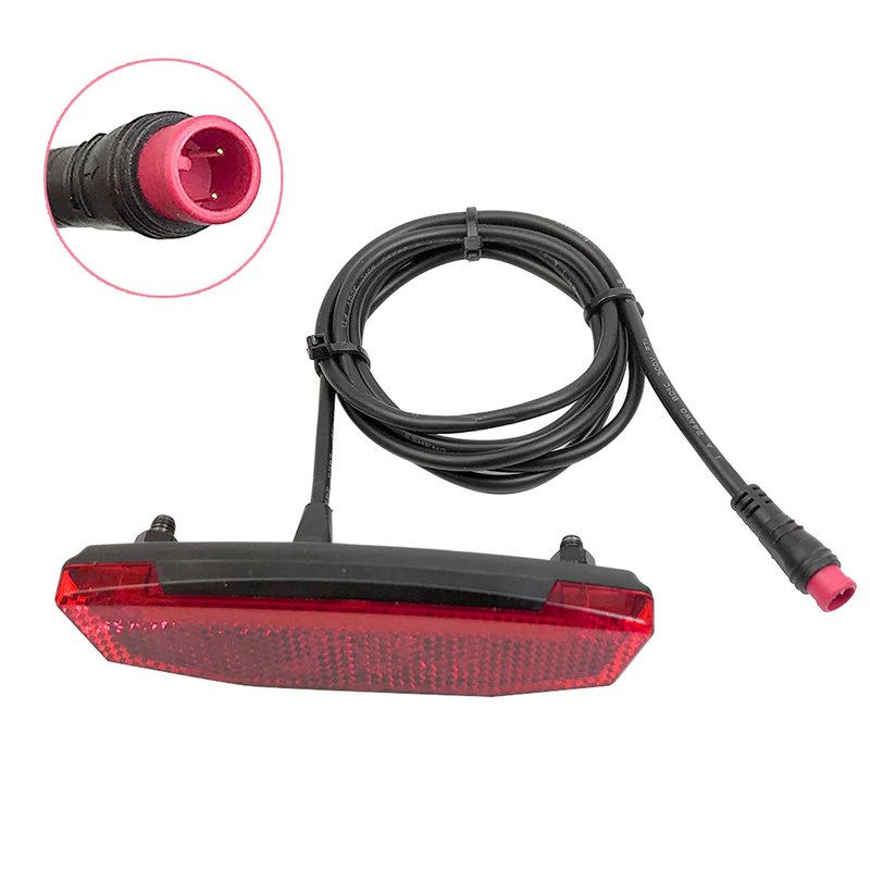 Bike Tail Light, LED Warning Light, 180 Degree Beam Angle, Durable, High Visibility, for Nighttime Cycling, City Commuting, Long-Distance Rides