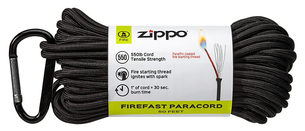 Zippo Fire Starting Paracord