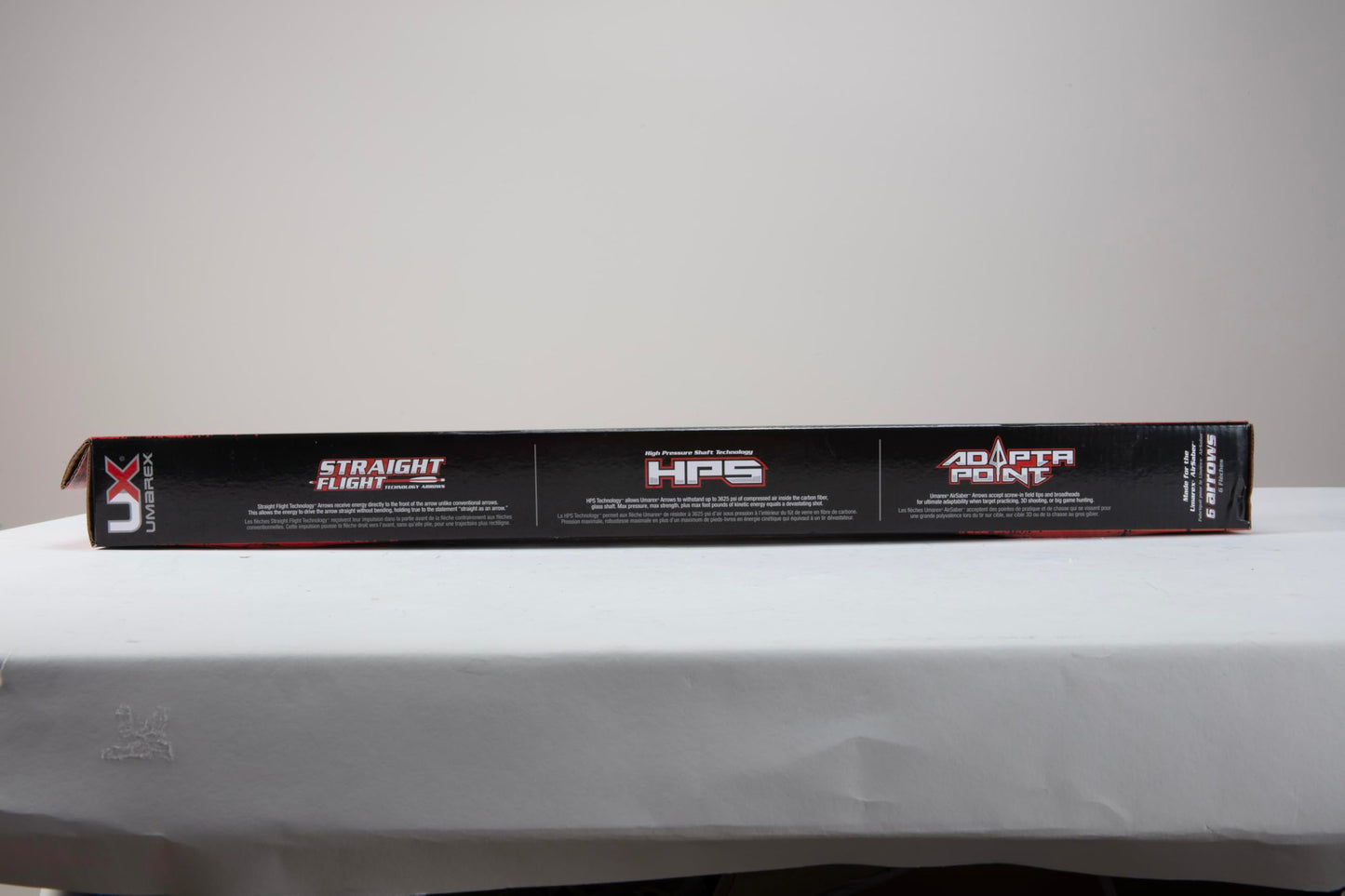 Umarex AirSaber Carbon Fiber Arrows for PCP Arrow Gun Air Rifle, 6 Pack