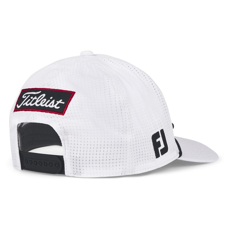 Titleist Tour Rope Golf Hat, White/Black