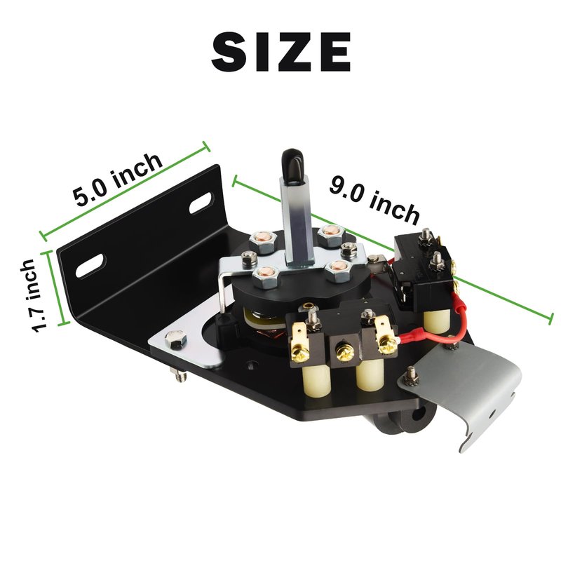 Shu-Ran Forward Reverse Switch Assembly, Fits 1994-UP(1994 not inclued) EZGO TXT Electric Heavy Duty Golf Carts, Replaces OEM #70578-G01