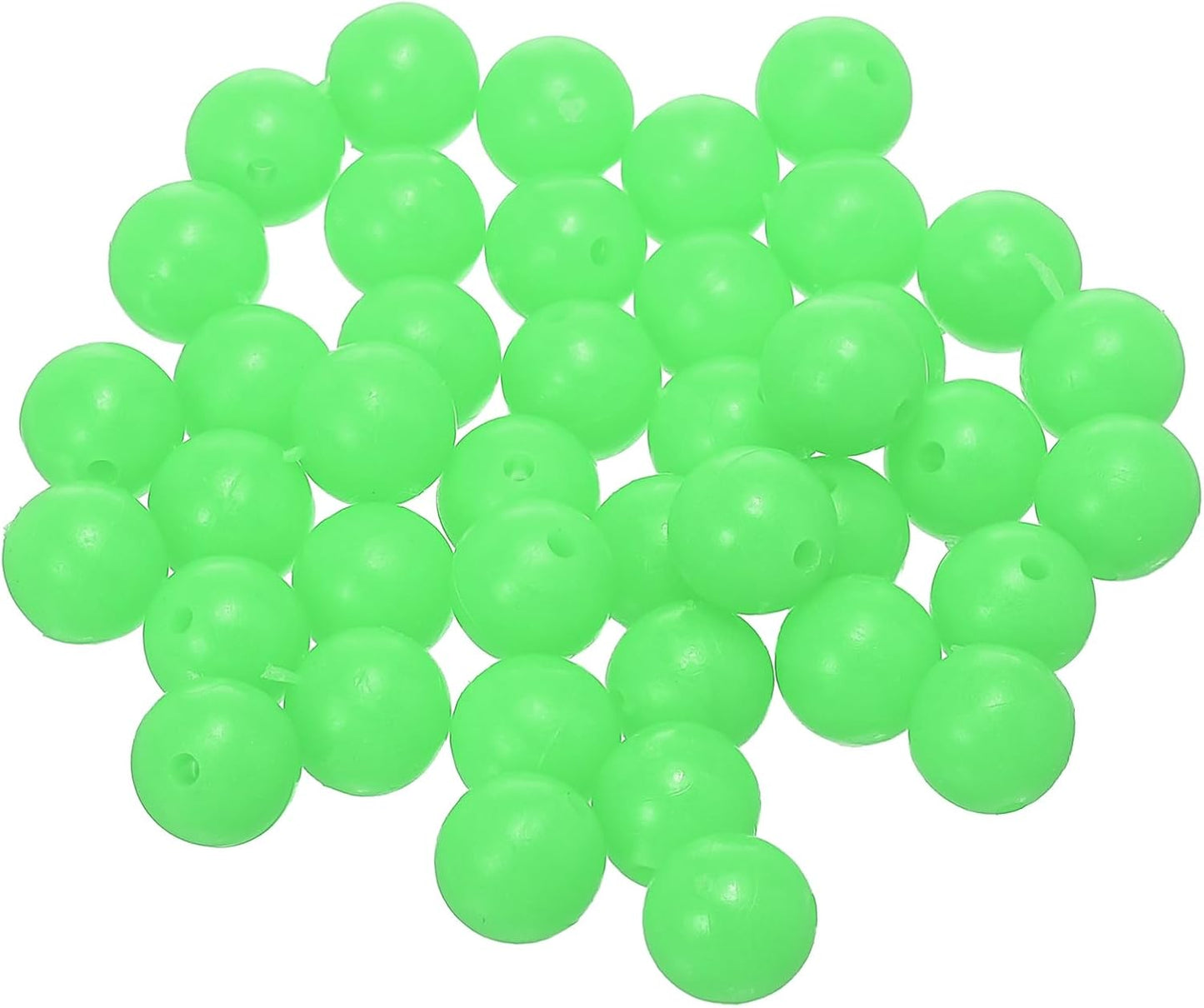 Glow Fishing Beads - Soft Plastic Bait Eggs for Lure Rigs | Saltwater & Freshwater Use