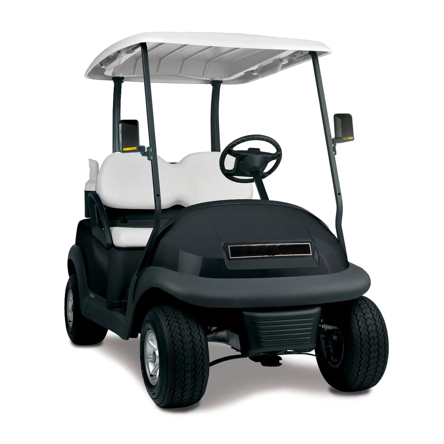 Mamiko Universal Magnetic Golf Cart No-Drilling Side Mirrors Compatible with EZGO Yamaha Club Car Railing Magnet Tractor Mirror Side View for Kubota - Plug and Play