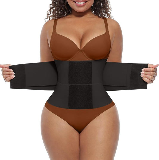 Waist Trainer for Workout | Tummy Control Body Shaper - Adjustable Trimmer Belt for Men & Women