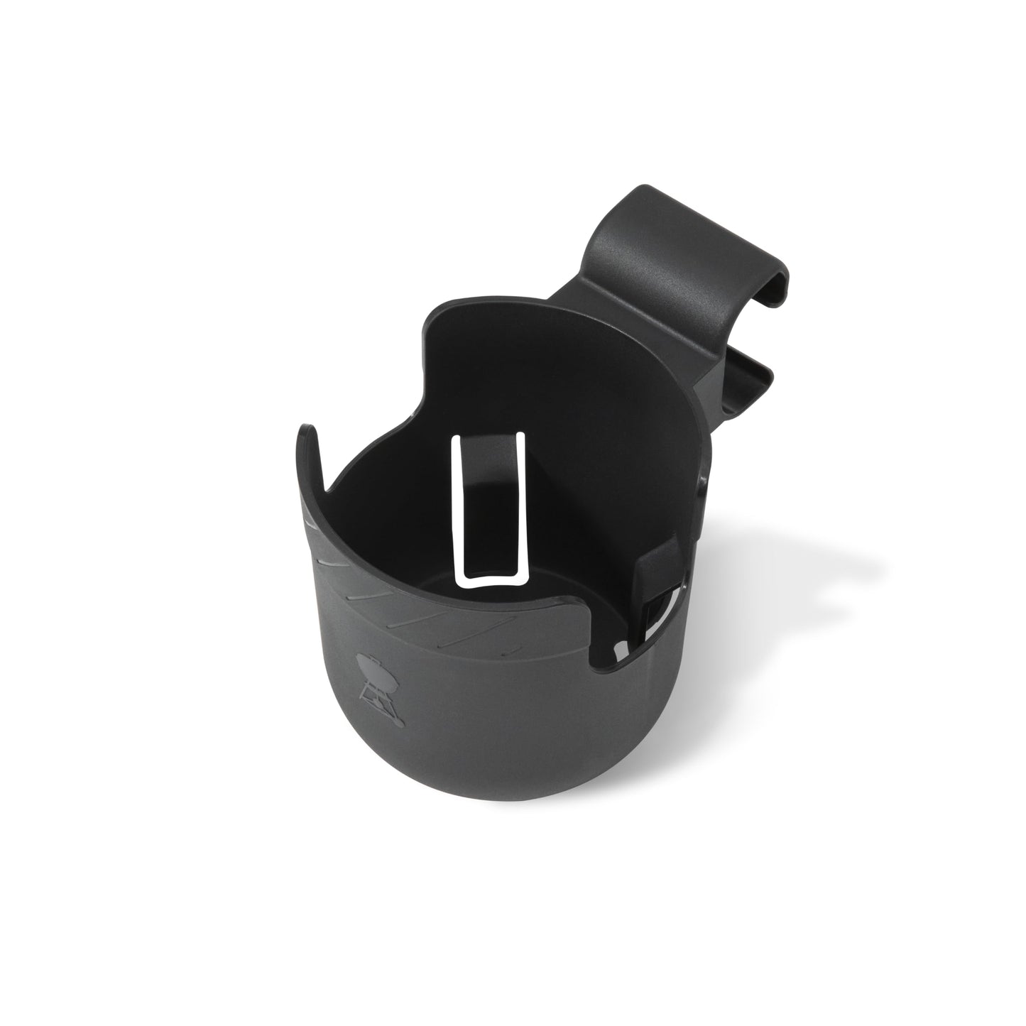 Weber Works Bottle Holder – Rail‑Mounted Grill Drink Holder for Bottles, Cans, Tumblers & Outdoor Beverage Storage on Weber Griddles and BBQ Stations