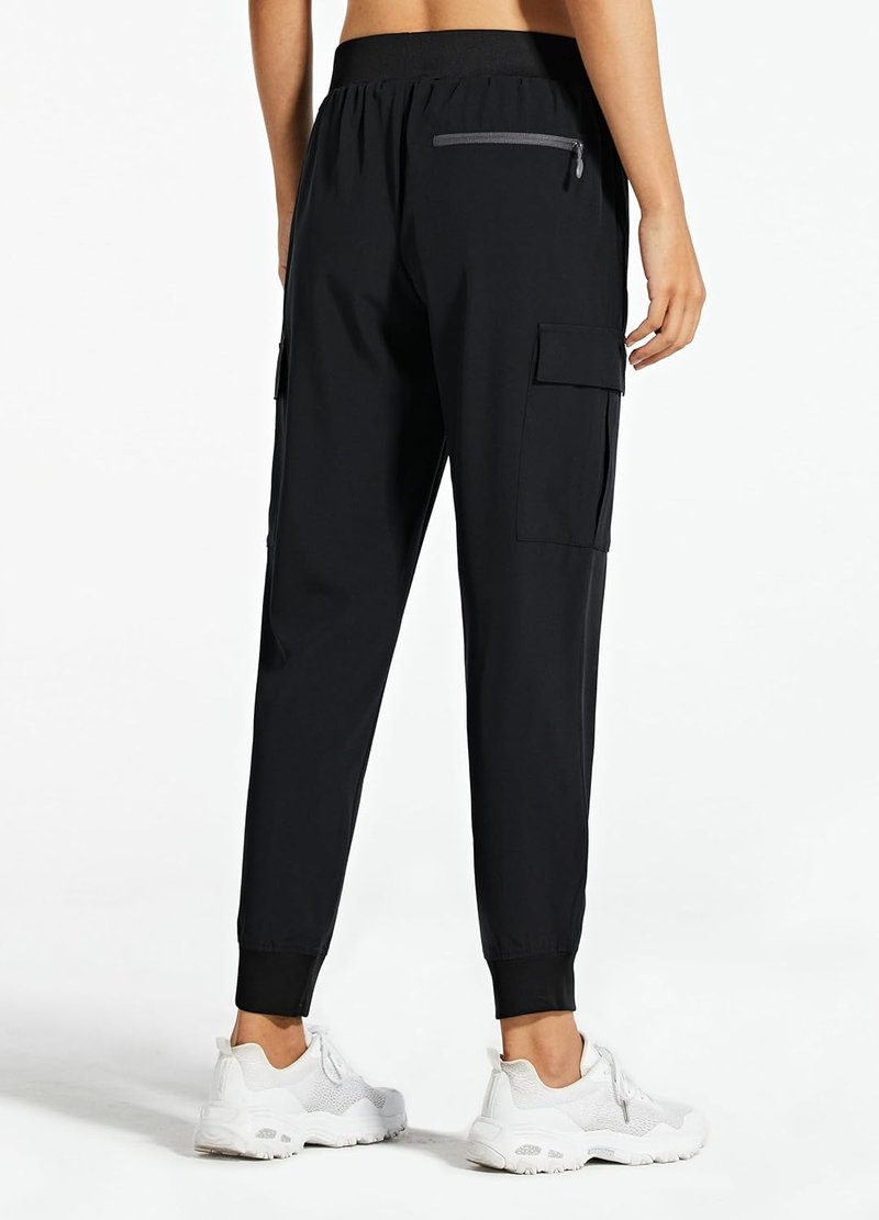 Libin Women's Cargo Joggers - Lightweight Quick-Dry Hiking Pants for Athletic & Casual Travel | Various Sizes Available
