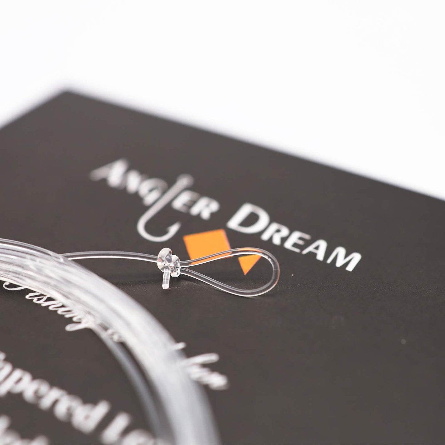 ANGLER DREAM 8 pcs Pre-Tied 9ft 0X 1x 2X 3X 4X 5X 6X 7X Fly Fishing Tapered Leader Nylon Line Fly Leader knob Less