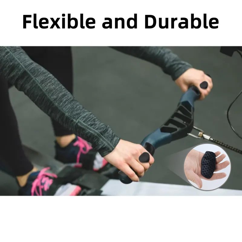 HeDerzel Rypt Grip for Exercise Bodybuilding, Weight Lifting Grips, Anti-Slip Workout Grips for Hand Protection, Rubber Gym Grips, Weightlifting Grips, Weight Lifting Grips for Men and Women