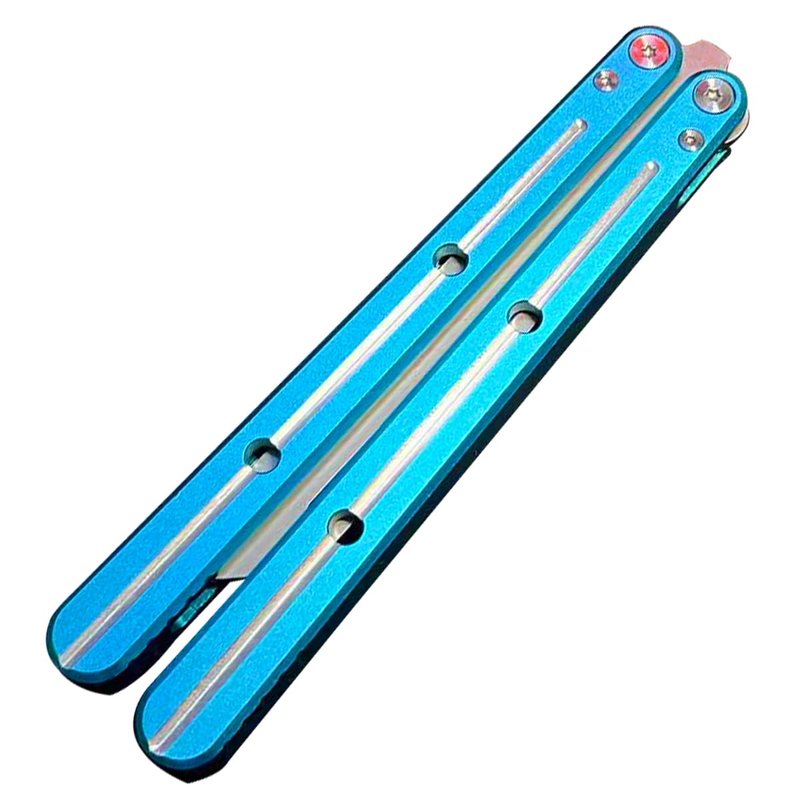 KEEDAS Integrated Forging Bushing System, Aluminum Integral Channel Handle, Excellent Grip, Pretty Solid, Best Balance and Inertia, Great for Beginners (Blue)